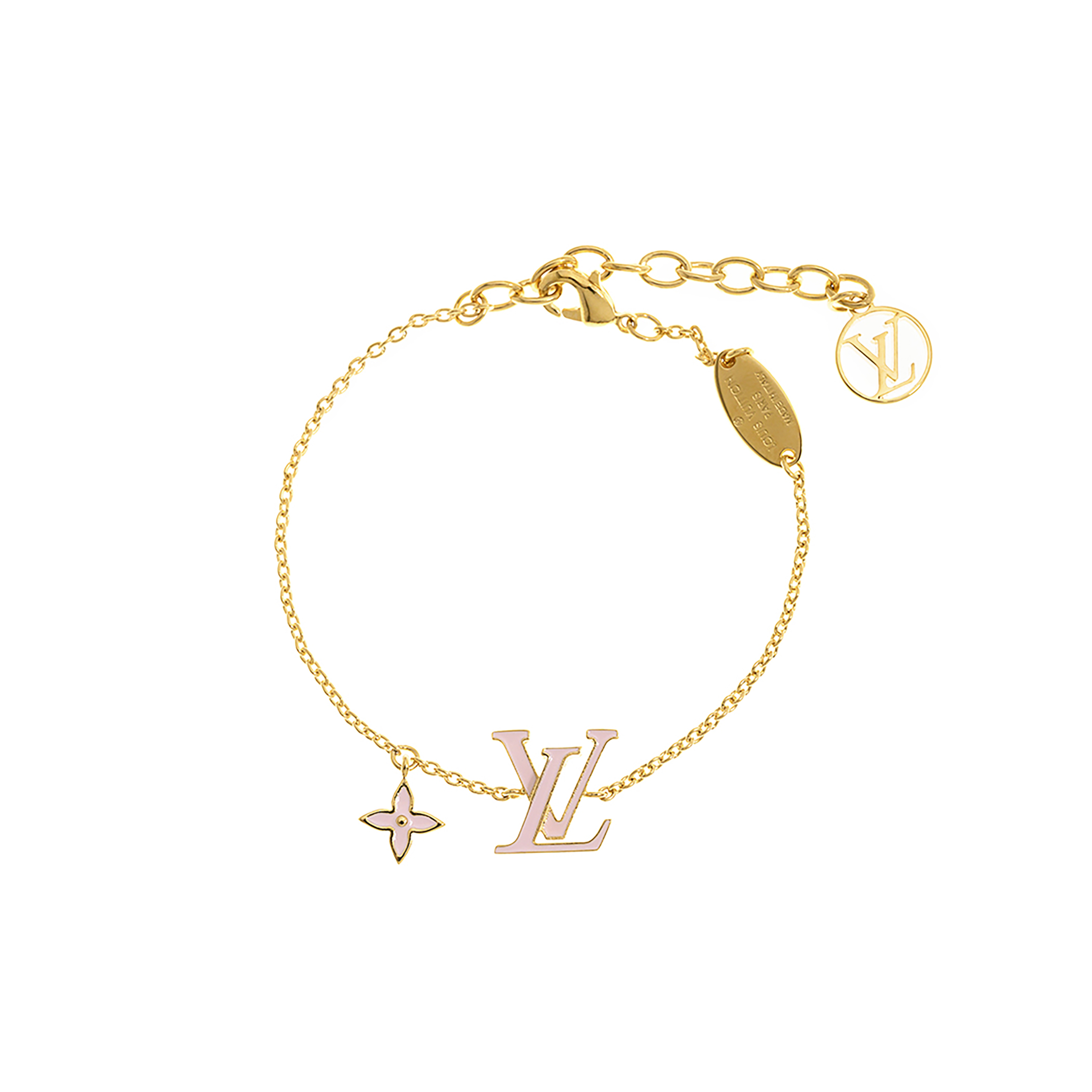 LOUIS VUITTON LV ICONIC ENAMEL NECKLACE M1008A 